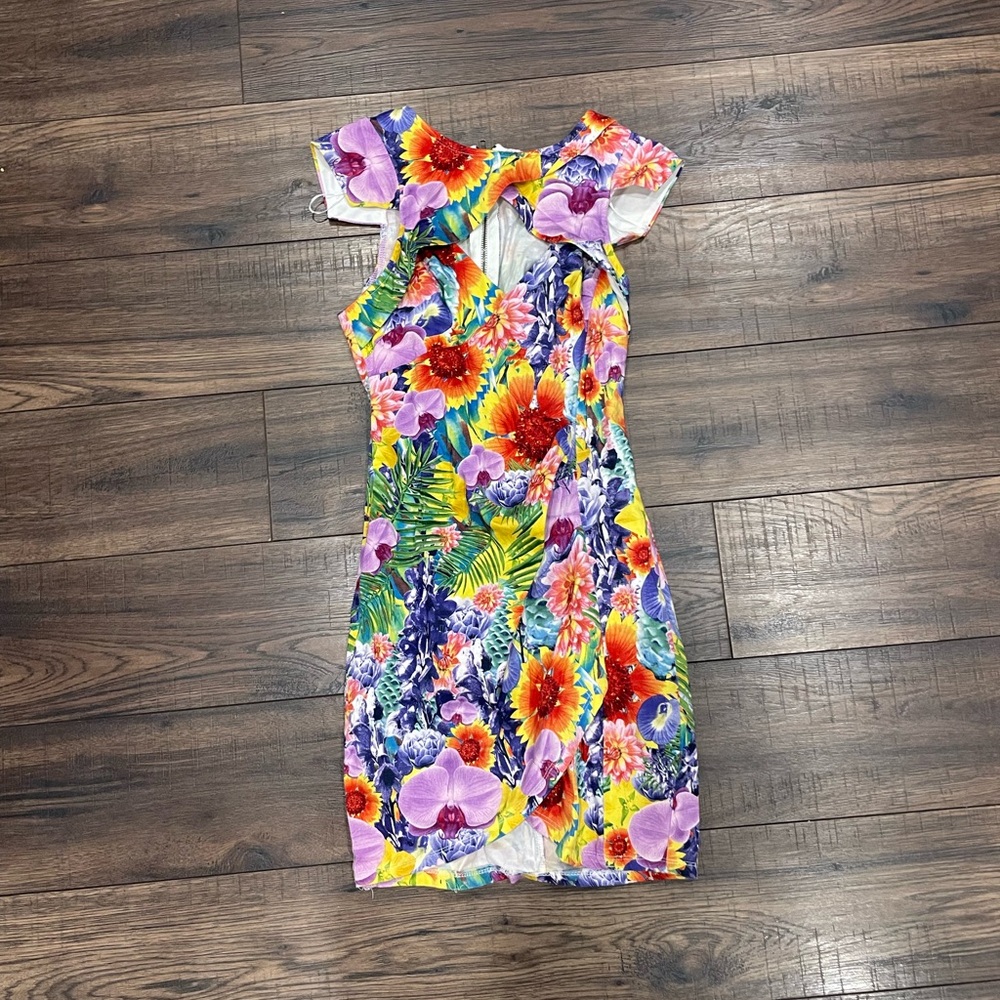Tiger Mist Colorful Floral Dress